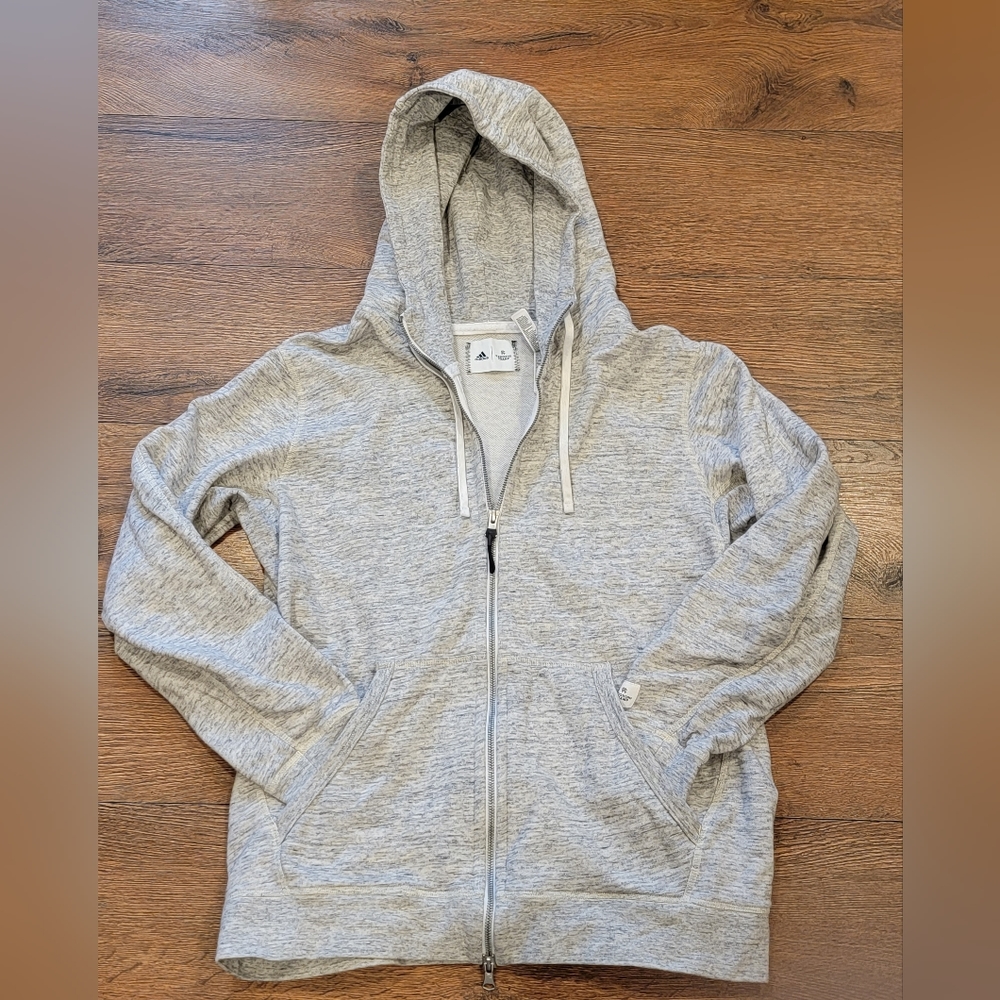 Reigning Champs x Adidas zip-up hoodie, Sz L